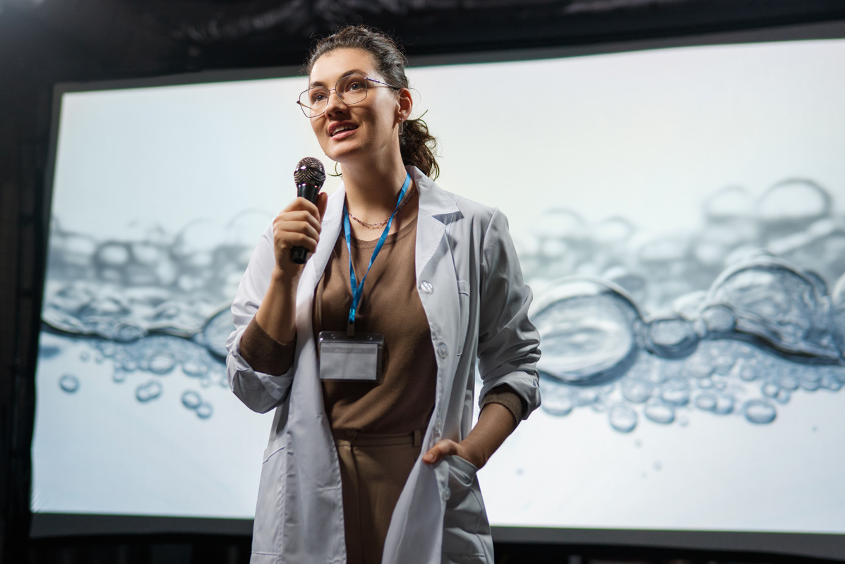 scientist giving presentation on screen background 2026 01 11 10 52 27 utc